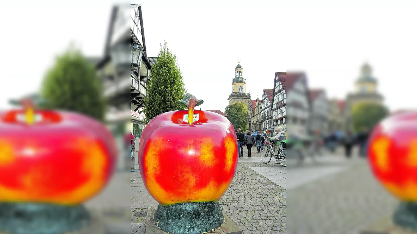 Apfelmarkt und Stadtführungen (Foto: red)