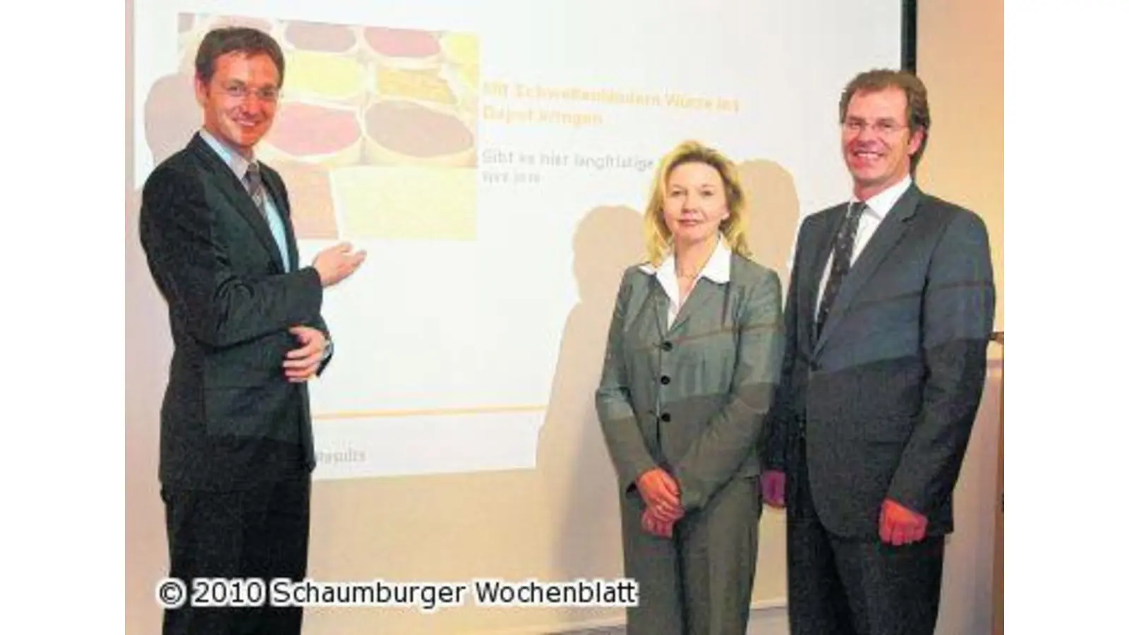 Volksbank informiert zu langfristigen Geldanlagen (Foto: wtz)