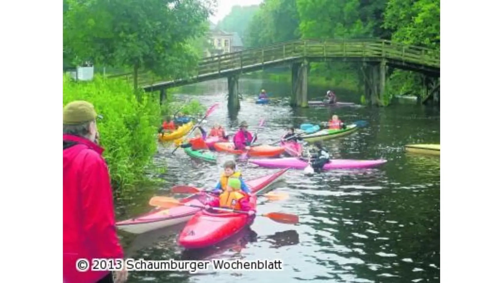 Kinder trotzen Wind und Regen (Foto: em)