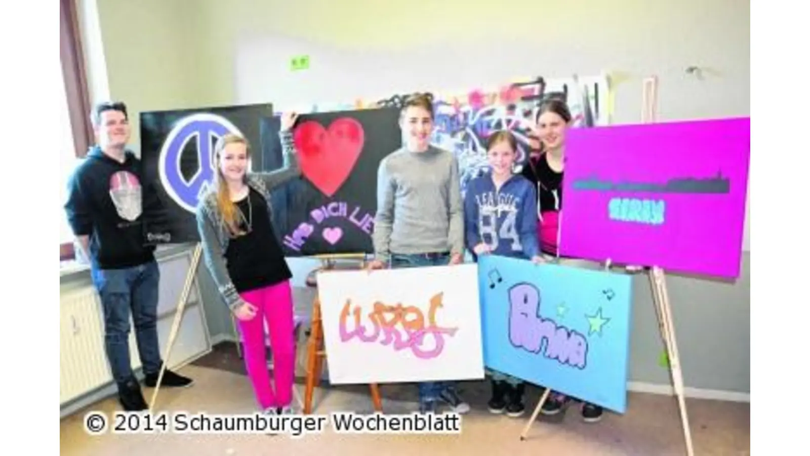 Graffiti sprühen will gelernt sein (Foto: bt)