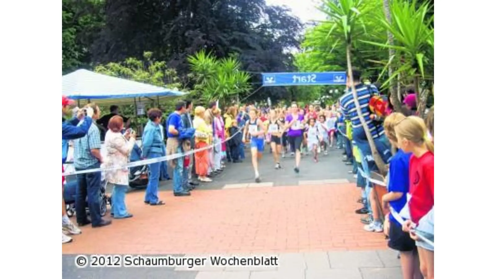 Sambaklänge beim Kurparklauf (Foto: red)