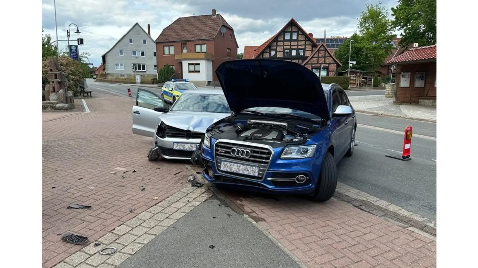 Es gab eine verletzte Person bei dem Unfall. (Foto: privat)