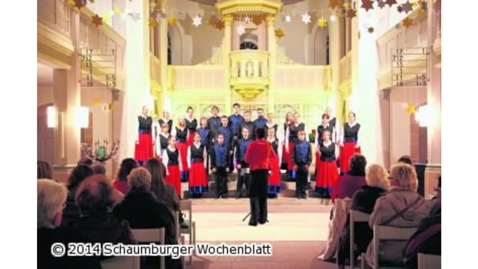 Besinnliche Melodien in der Kirche (Foto: red)