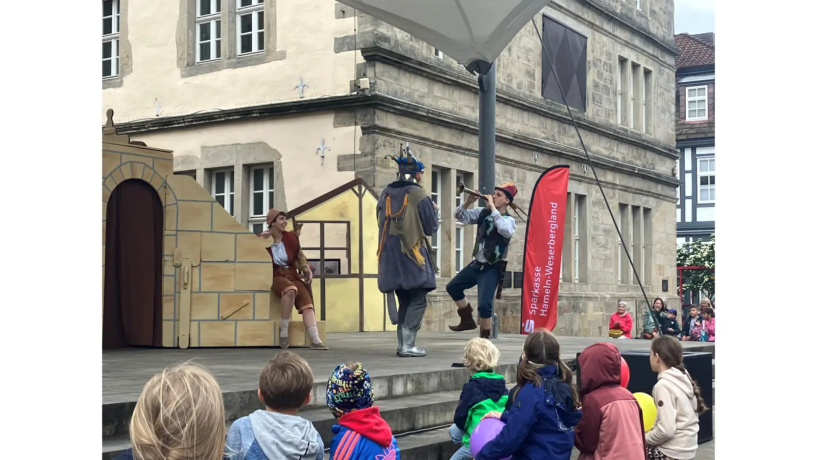 Das Rattenfänger-Musical „RATS“ wird immer mittwochs aufgeführt. (Foto: Hameln Marketing und Tourismus GmbH)