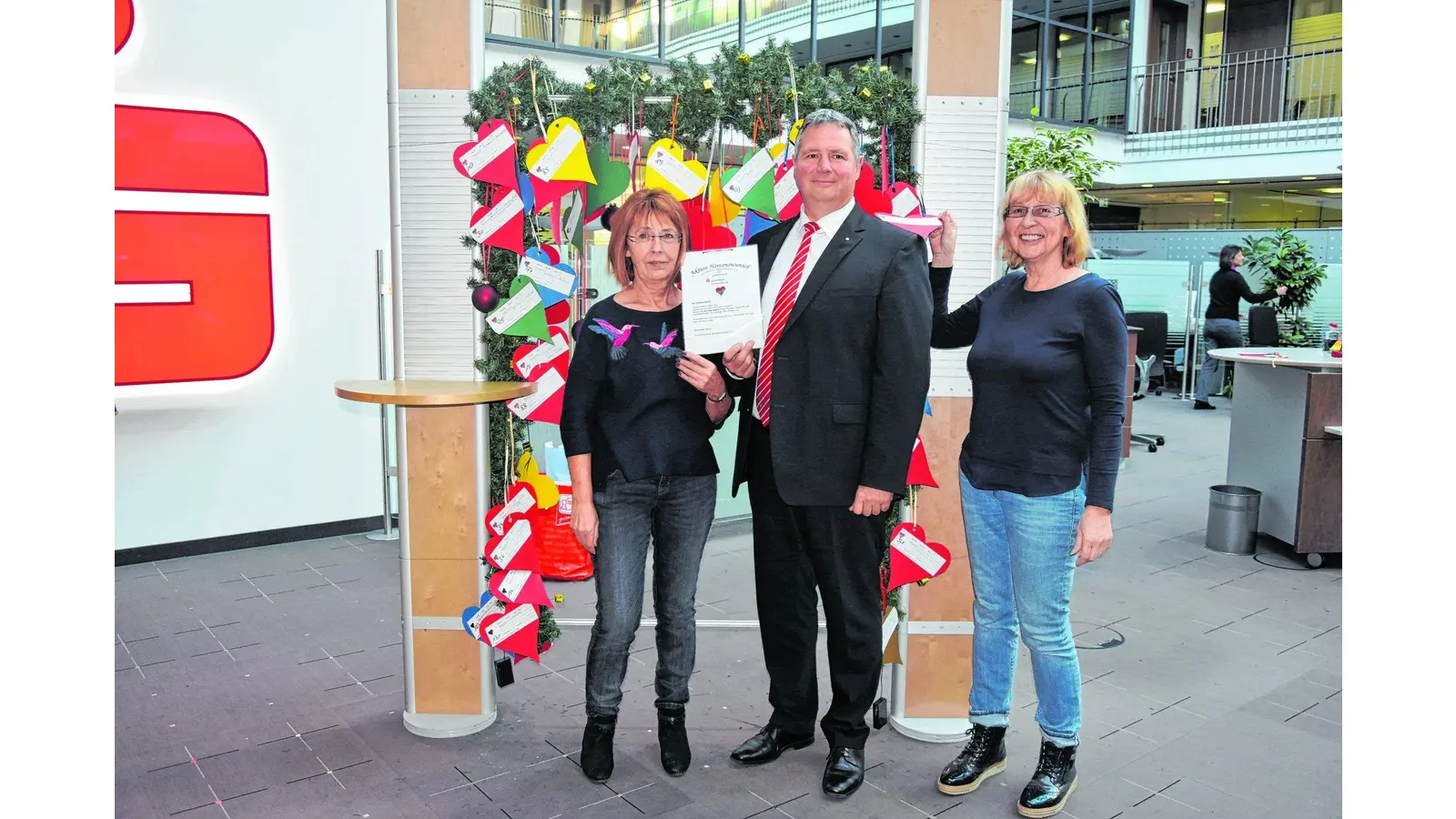 Jetzt schnell noch ein Wunschherz ergattern (Foto: ste)