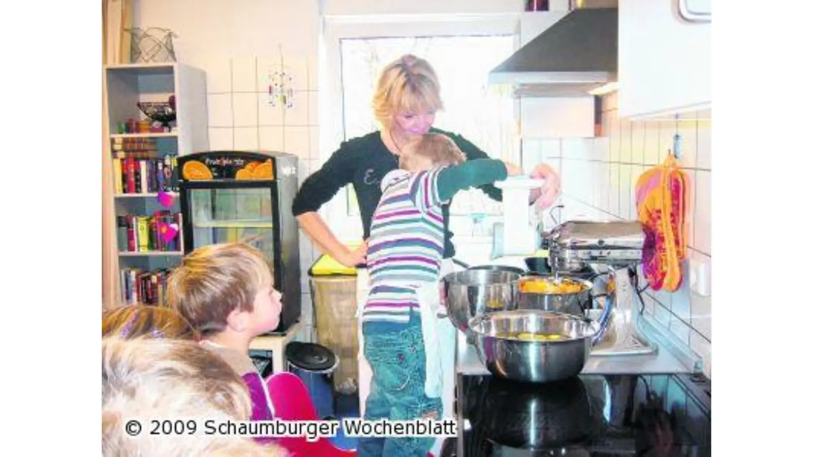 Kürbispuffer und Apfelmus (Foto: pd)