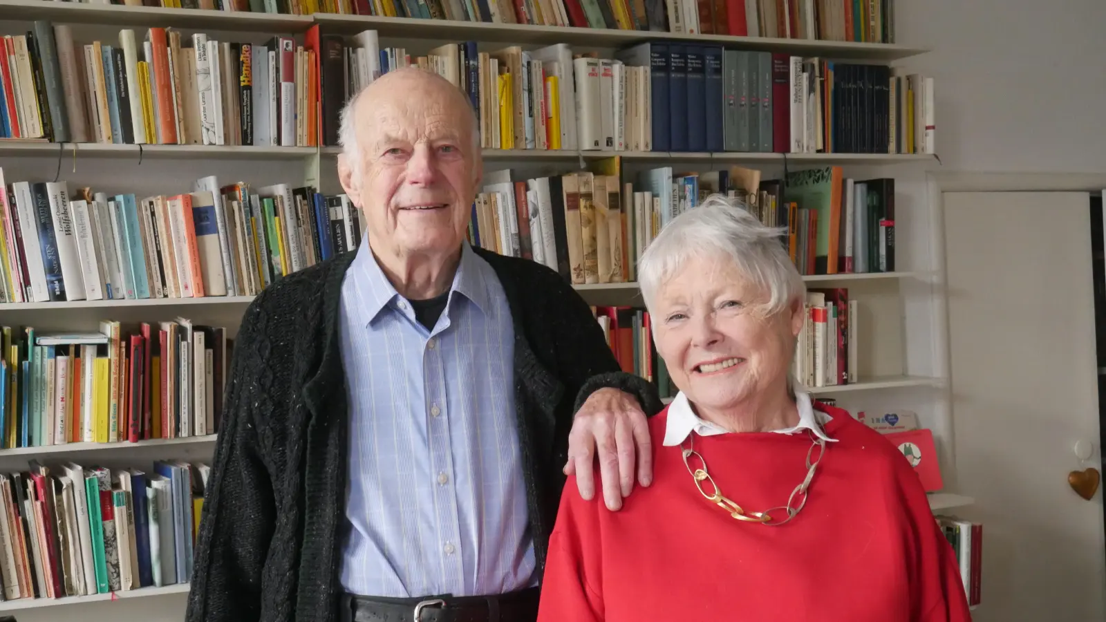 Seit 65 Jahren glücklich verheiratet: Ina und Dietrich Wehrsig. (Foto: gk)