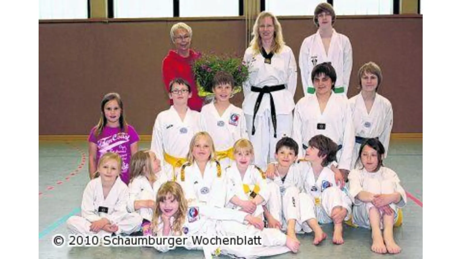 Ein Blumenstrauß für Melanie Wansner (Foto: tt)