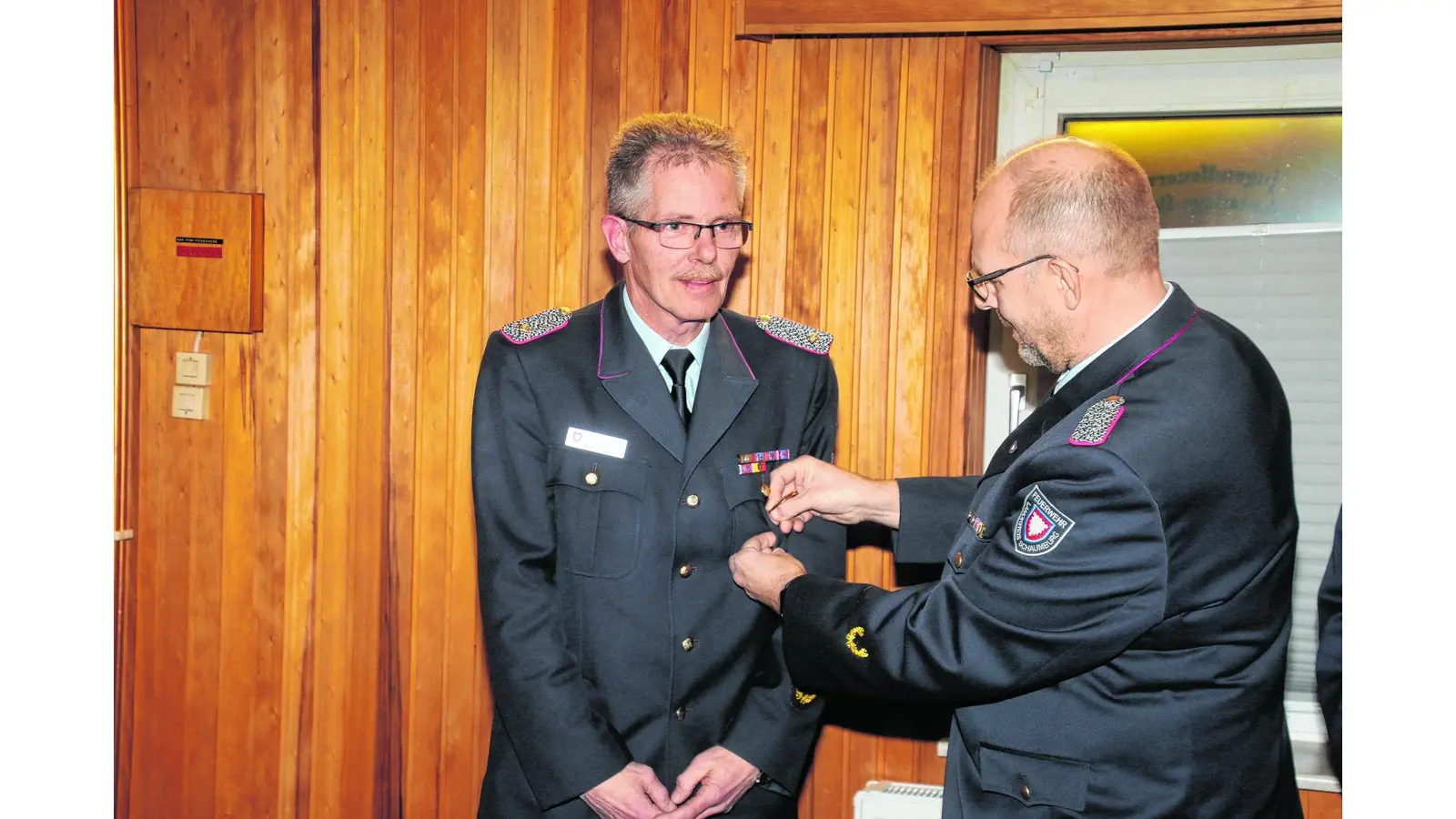 Ortsbrandmeister und sein Vertreter wieder gewählt (Foto: red)
