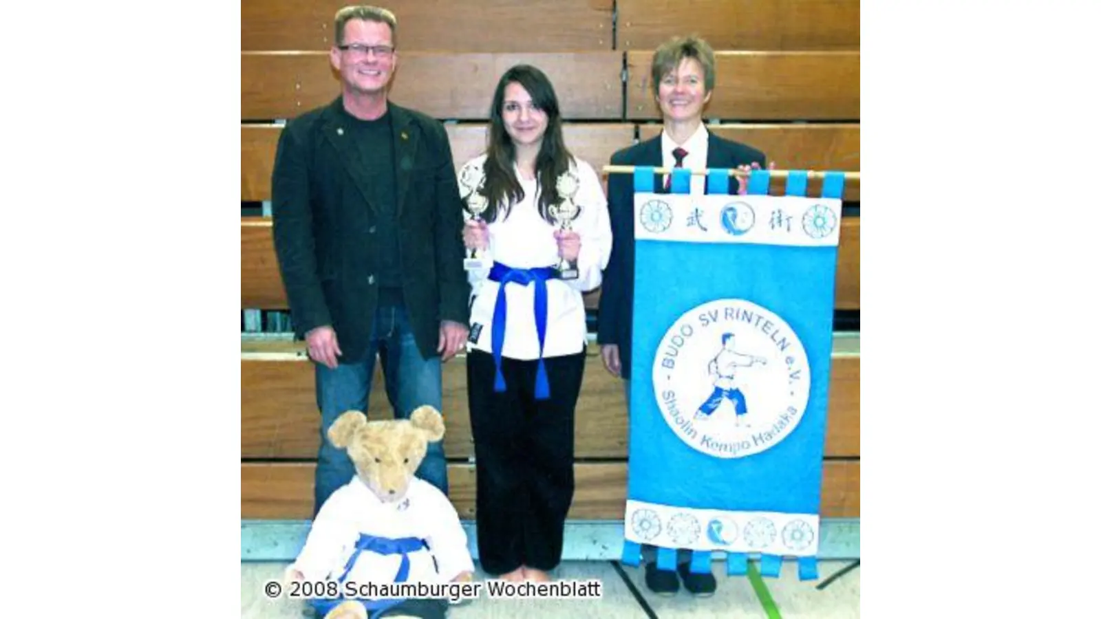 Elisa Gebauer als tapfere Einzelkämpferin erfolgreich (Foto: ste)