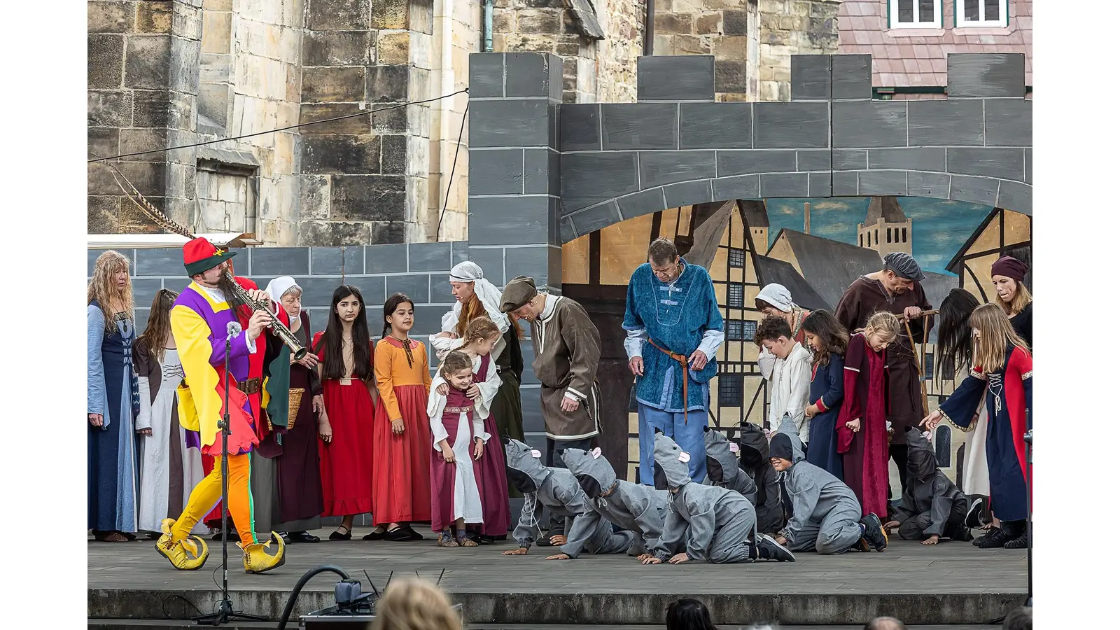 Das Rattenfänger-Freilichtspiel. (Foto: Hans Jerschor)
