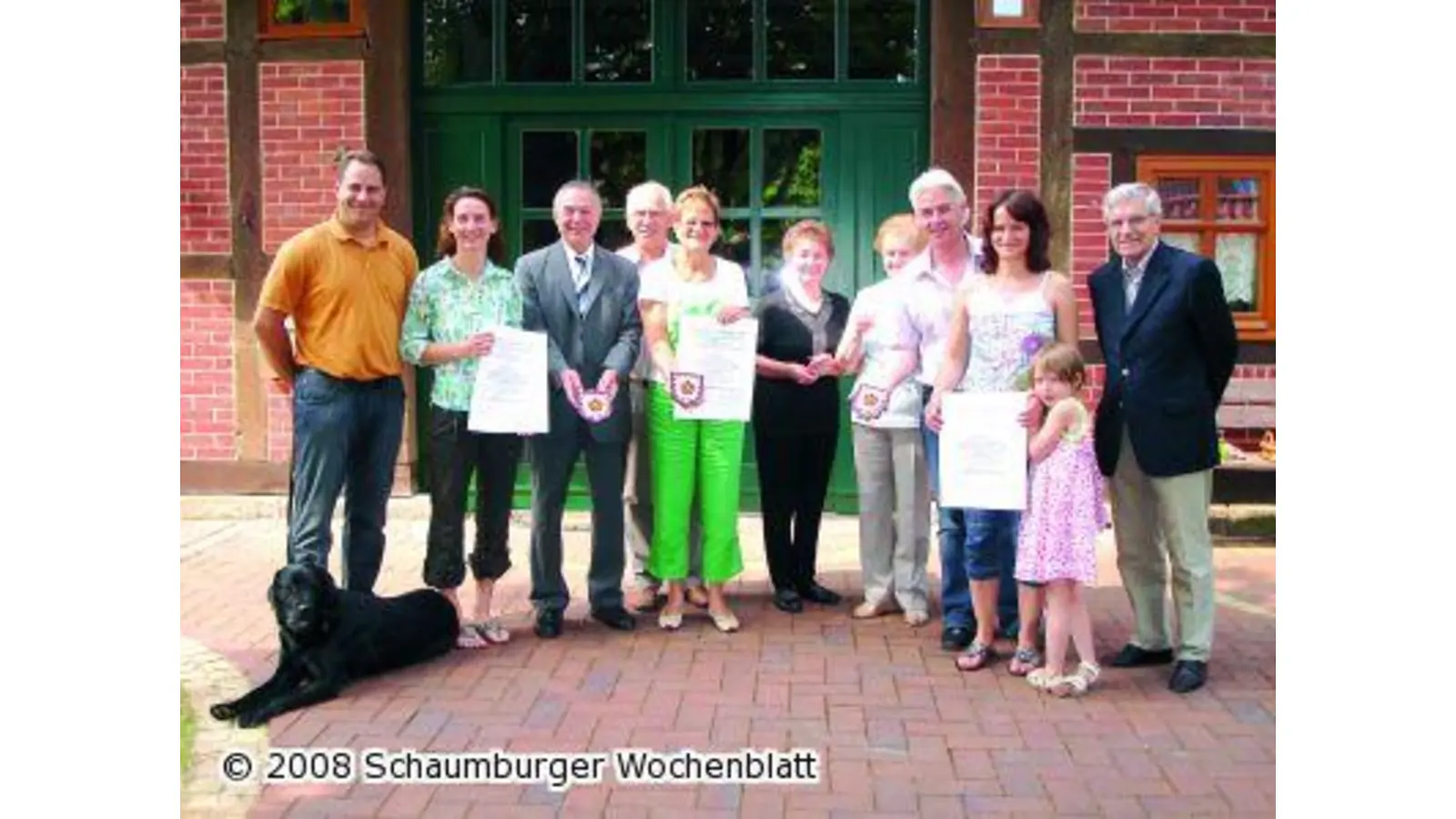 Heimatverein zeichnet Hauseigentümer aus (Foto: red)