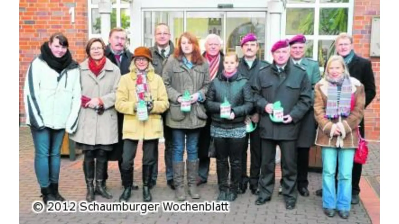 Straßensammlungen für Kriegsopferfürsorge (Foto: wtz)