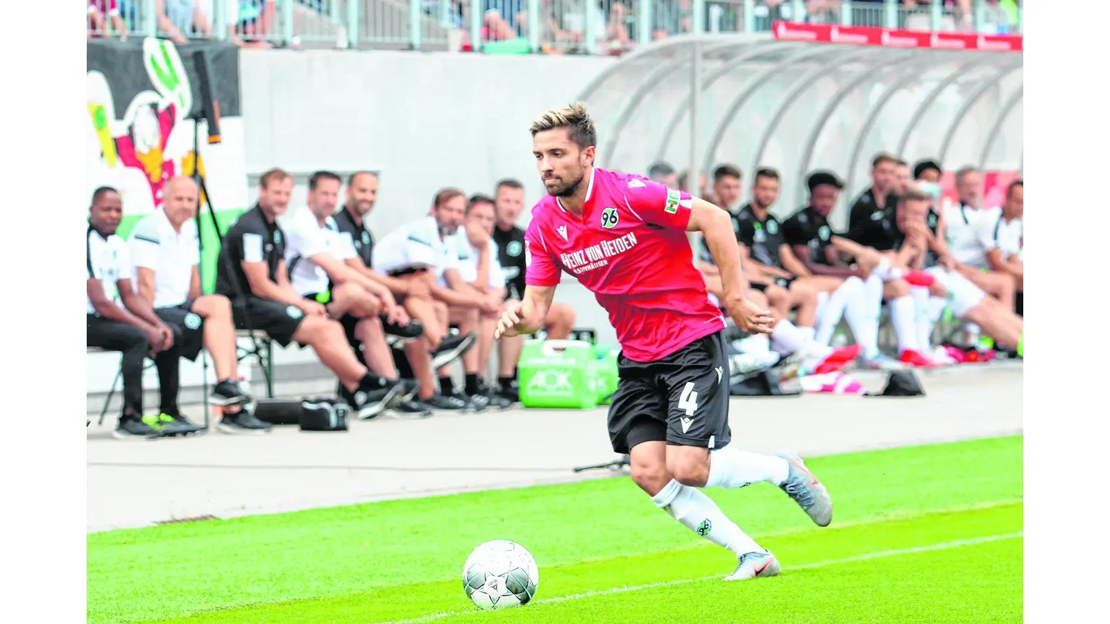 Heimspiel als ganz wichtiger Stimmungsfaktor (Foto: ro)