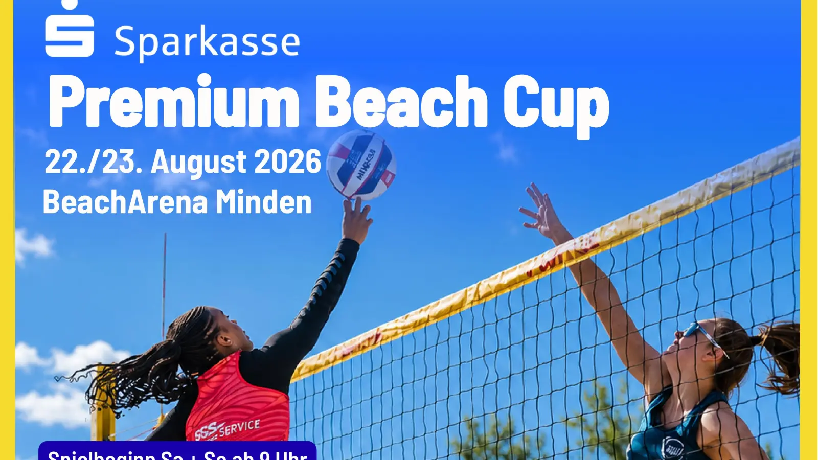 Sparkasse Premium Beach Cup am Wochenende 22. und 23. August. (Foto: privat)