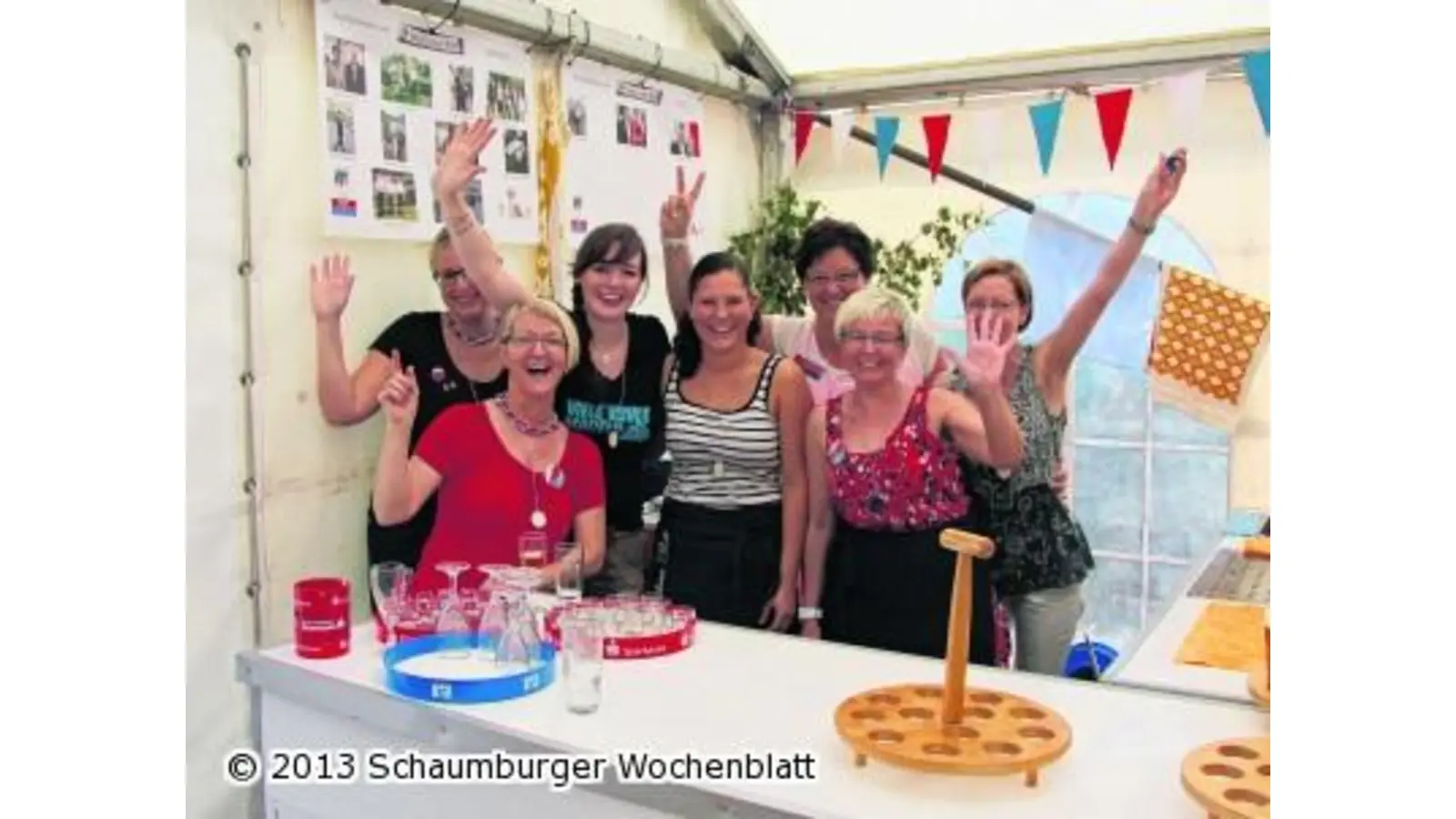 Dem Chargierten geht einer ab (Foto: mh)