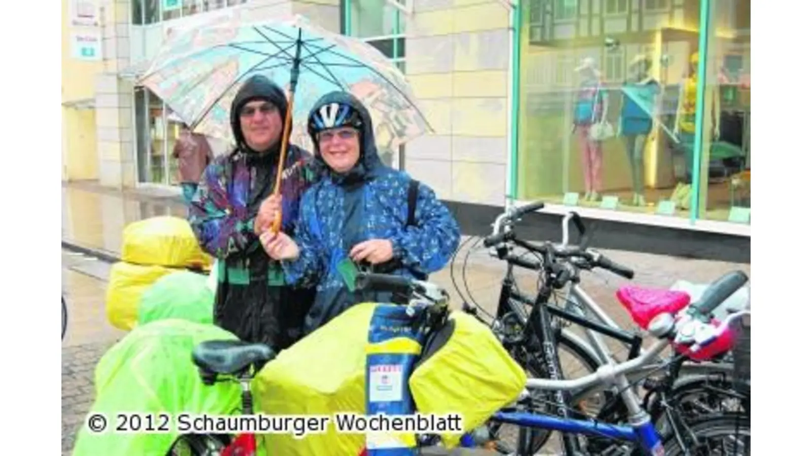 Nur die Hardcore-Biker halten diesmal durch (Foto: ste)