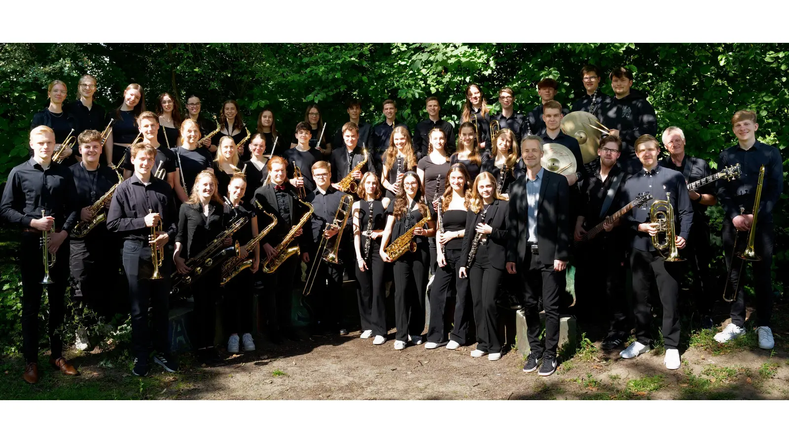 Die Bigband des Gymnasiums Bad Nenndorf spielt auf. (Foto: privat)