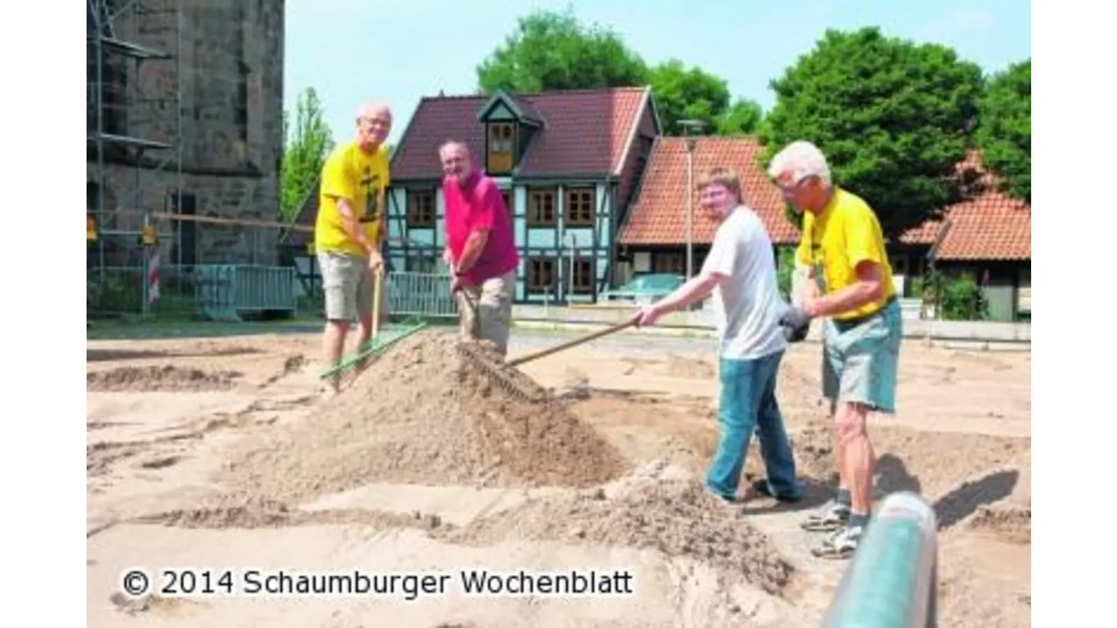 Jetzt in die Beachvolleyball-Stadt (Foto: red)