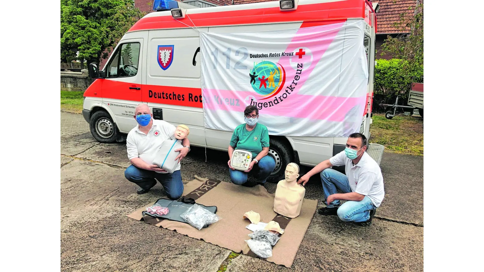 Ausbildungspuppen werden angeschafft (Foto: ds)