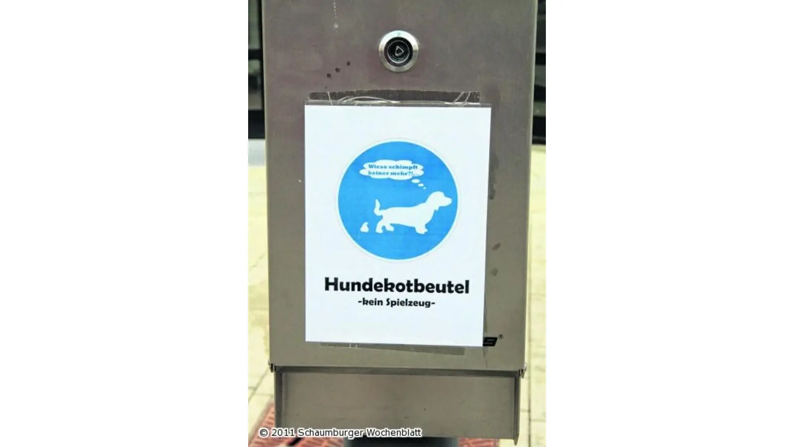 Kein Hundekot mehr auf dem Marktplatz (Foto: gi)