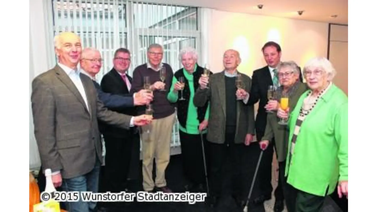 50 Jahre Treue wird gefeiert (Foto: tau)