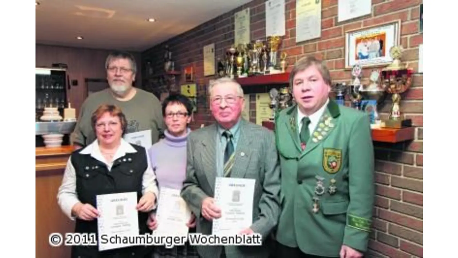 Schützenverein blickt optimistisch in die Zukunft (Foto: bb)