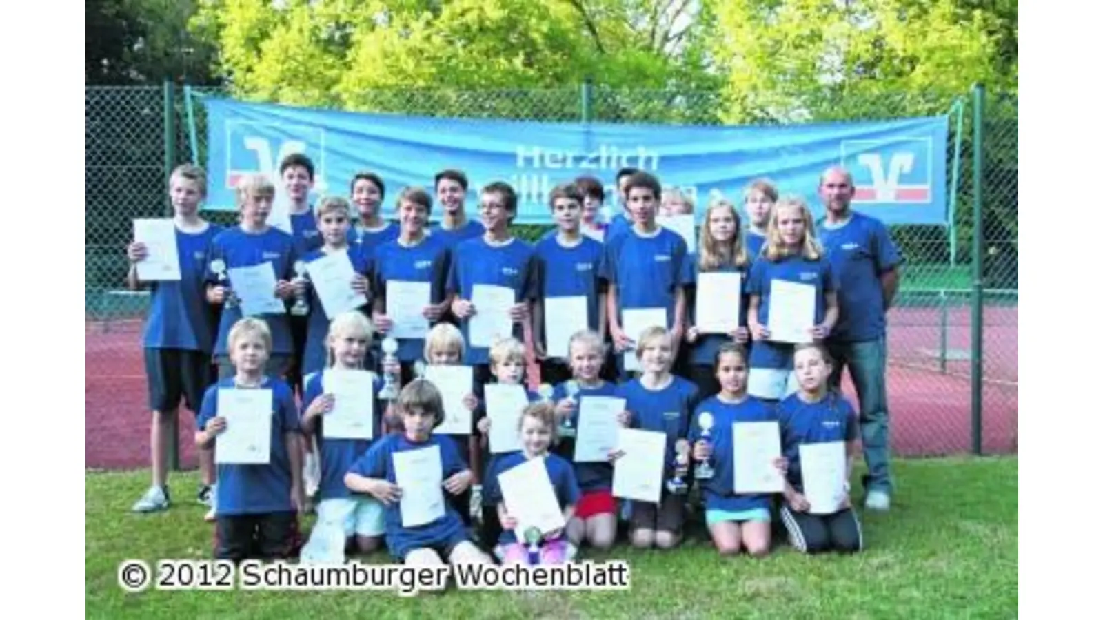 Der Tennisnachwuchs ermittelt Vereinsmeister (Foto: hb)