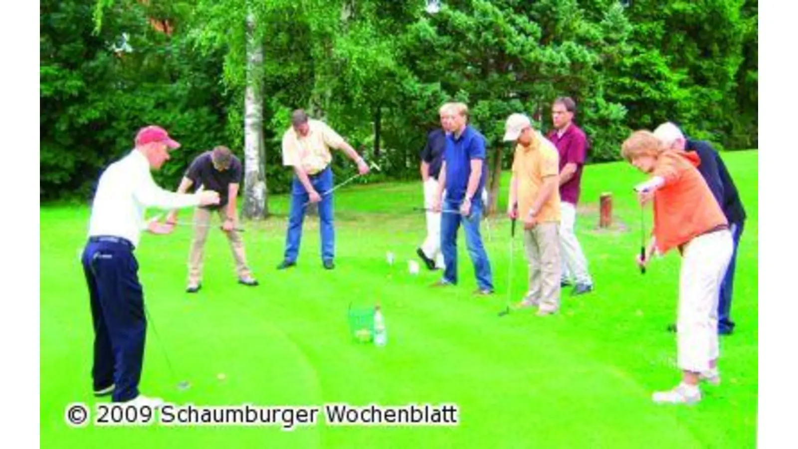 Persönlichkeit finden und Golf spielen (Foto: red)