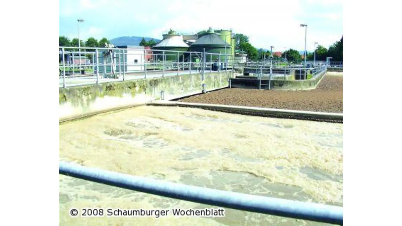 Investitionen in die Zentralkläranlage der Stadt (Foto: ste)