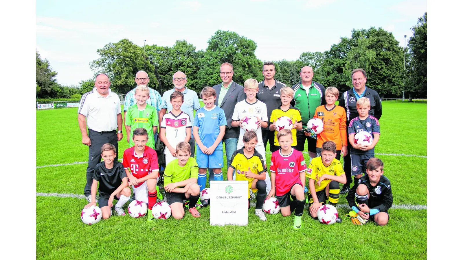 Fußballtalente trainieren nun in Lüdersfeld (Foto: bb)