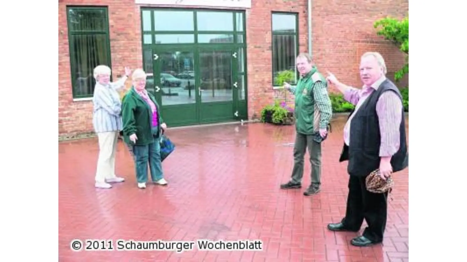 Die Schützen zieht es ins Sägewerk (Foto: al)