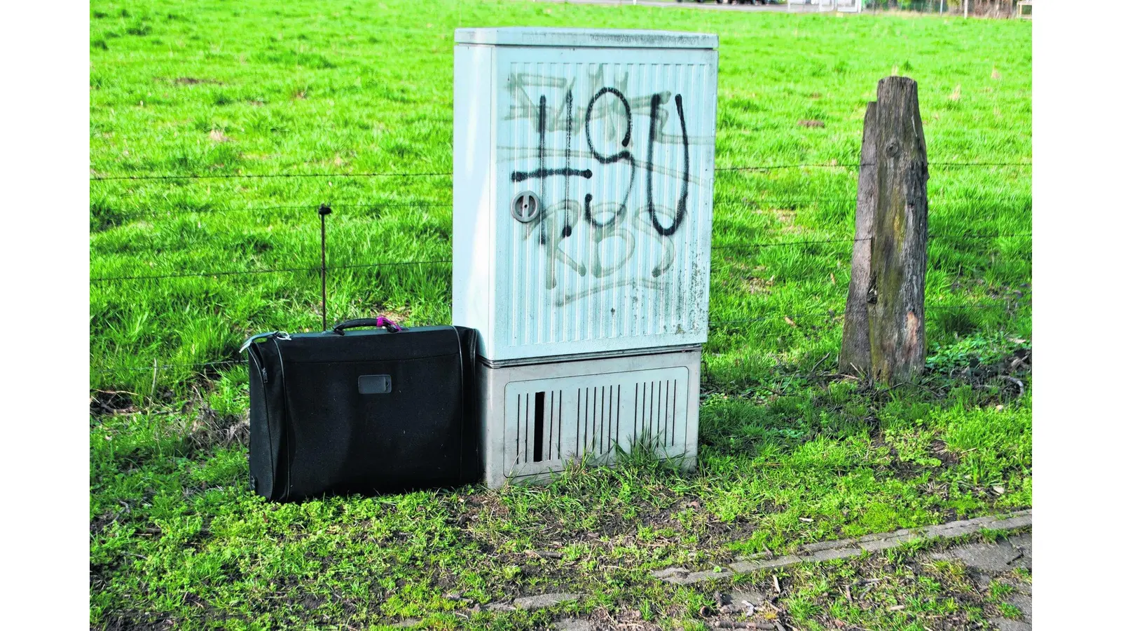 Herrenloser Koffer löst einen Polizeieinsatz aus (Foto: red)