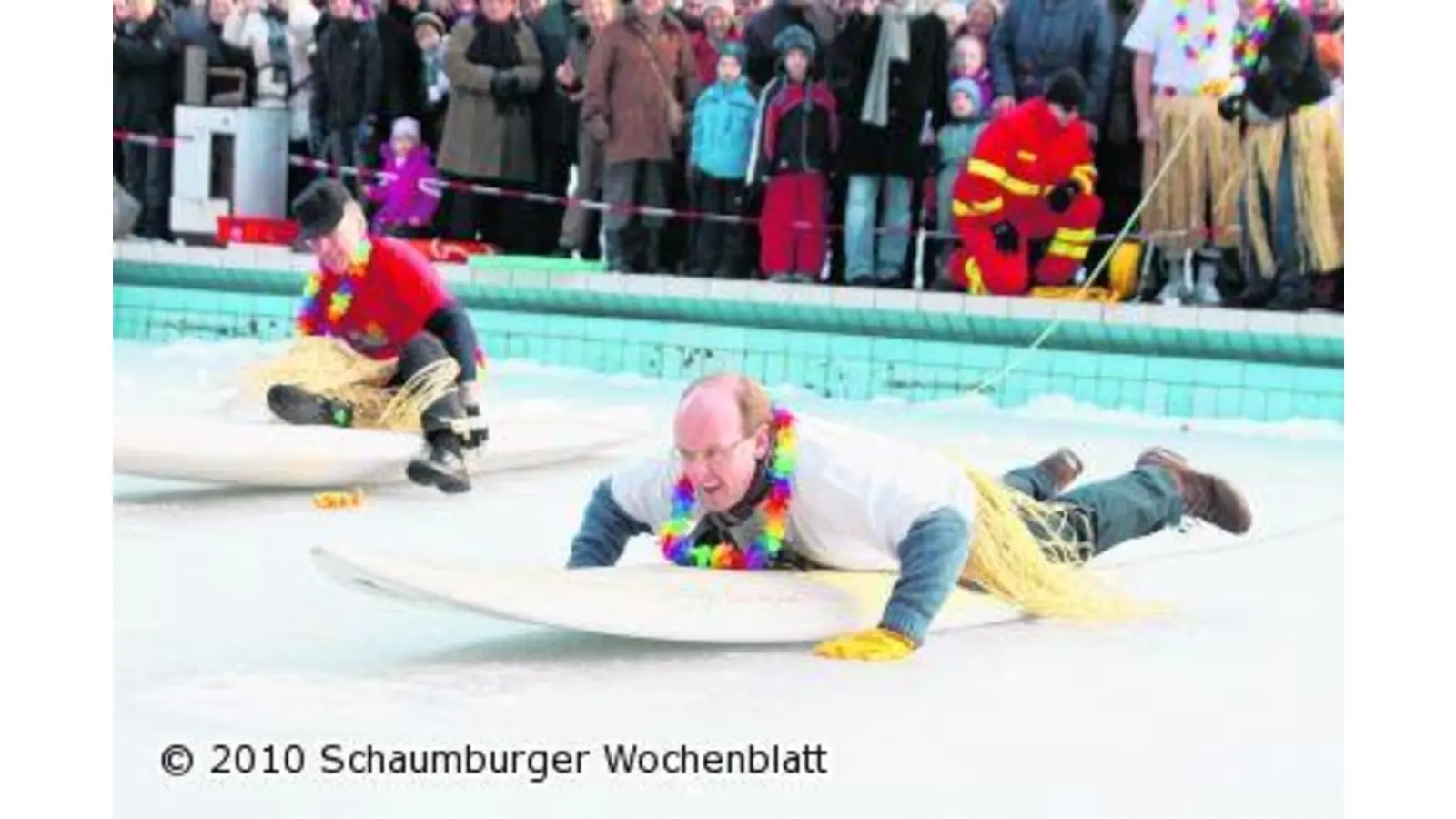 Eiswette ist rutschige Angelegenheit (Foto: bb)