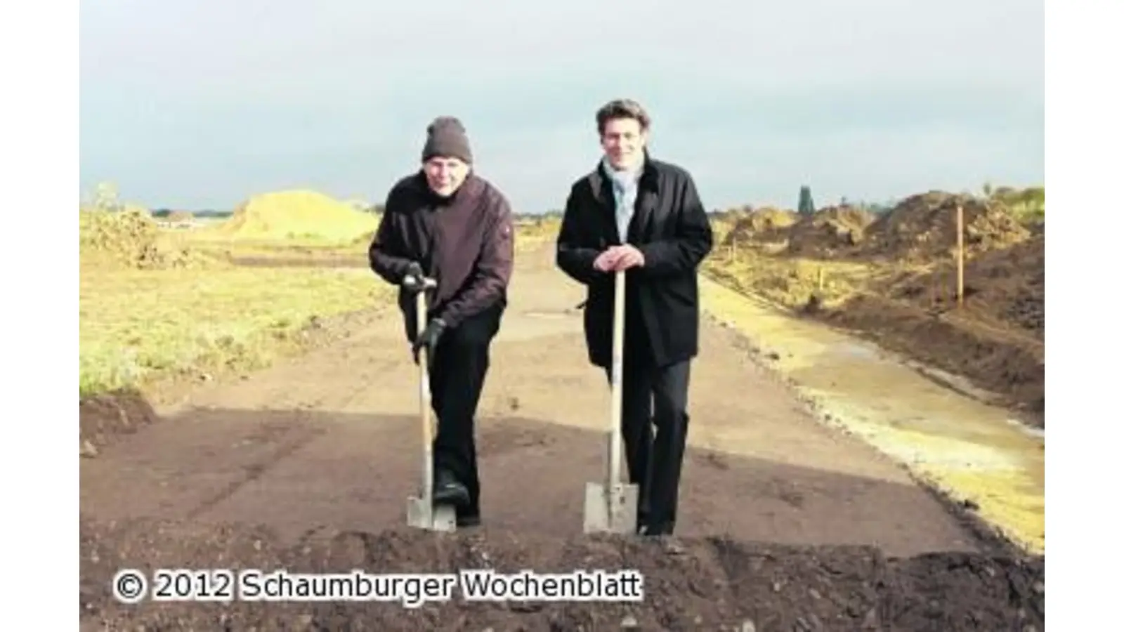 Die Erschließung des zweiten Bauabschnittes ist freigegeben (Foto: bb)