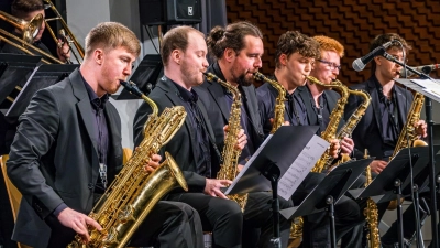 Die Musikformationen des RGS, hier „Body &amp; Soul Big Band”, bieten den Zuschauern ein mitreißendes Konzert. (Foto: Peter Meyer)