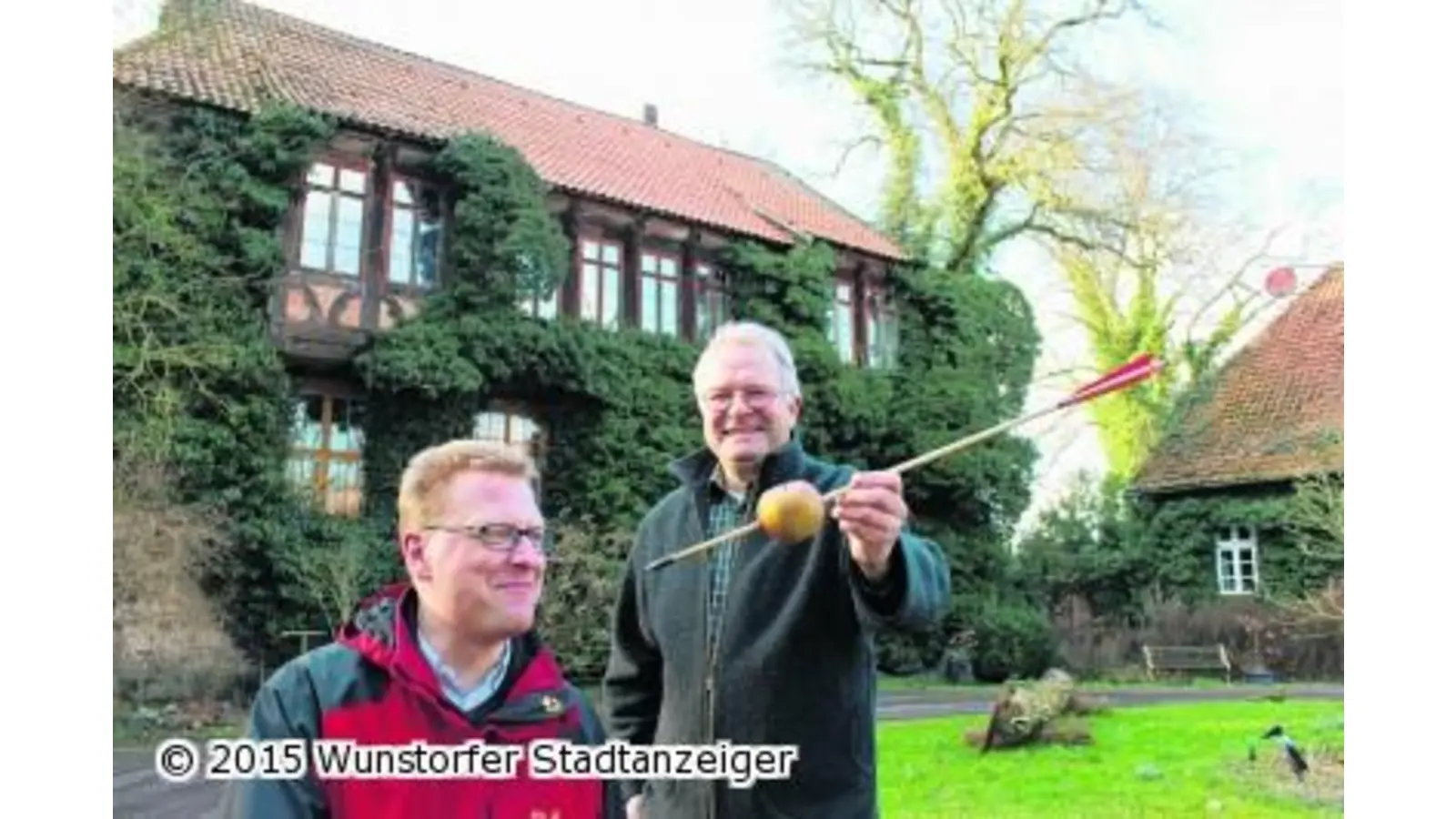 Armbrust anlegen wie Wilhelm Tell (Foto: jan)