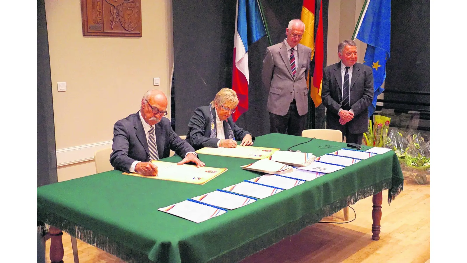 Offizielles und Herzliches (Foto: em)