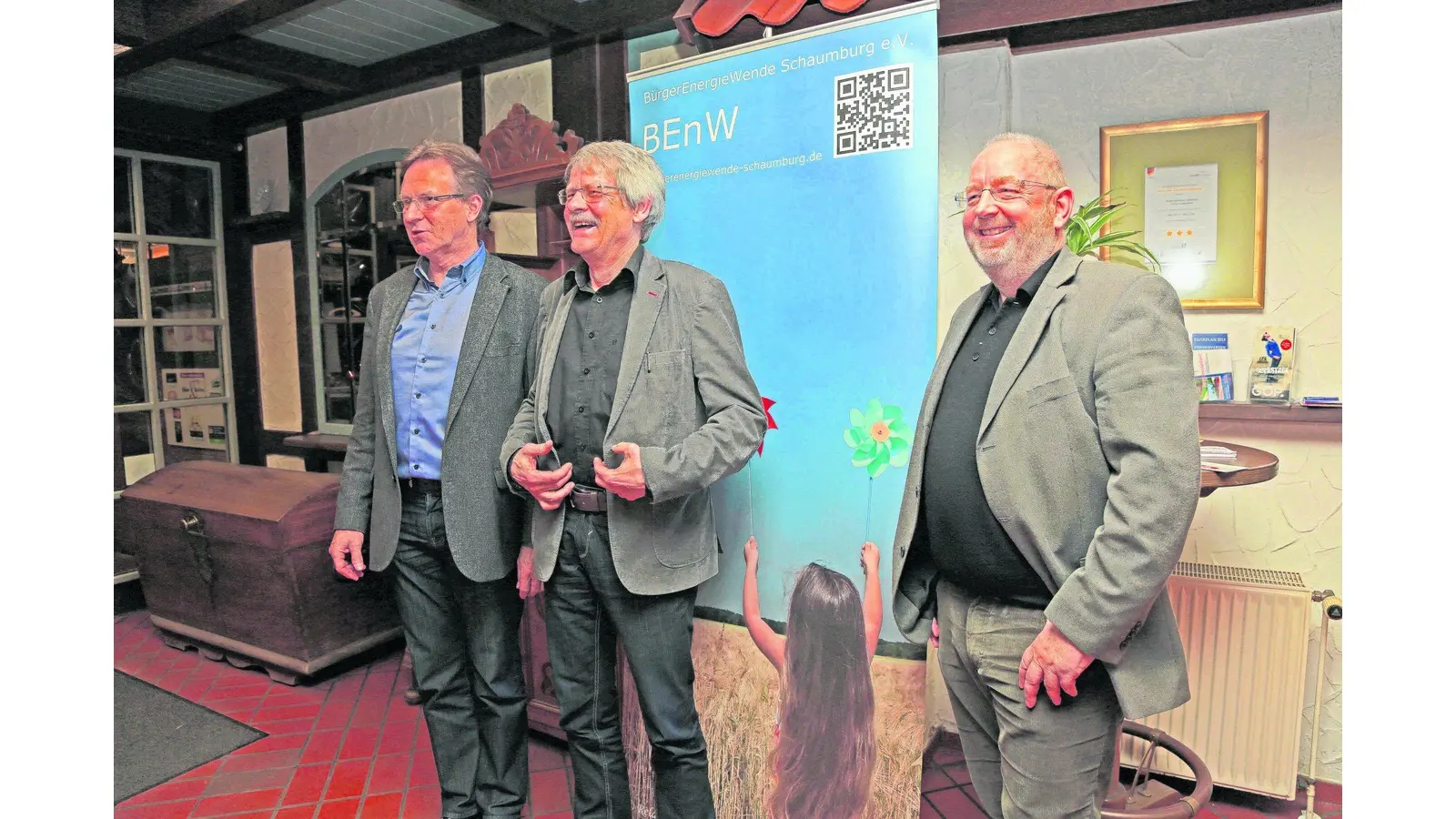 Arbeitsreiche zwölf Monate für den Verein Bürgerenergiewende Schaumburg (Foto: bt)