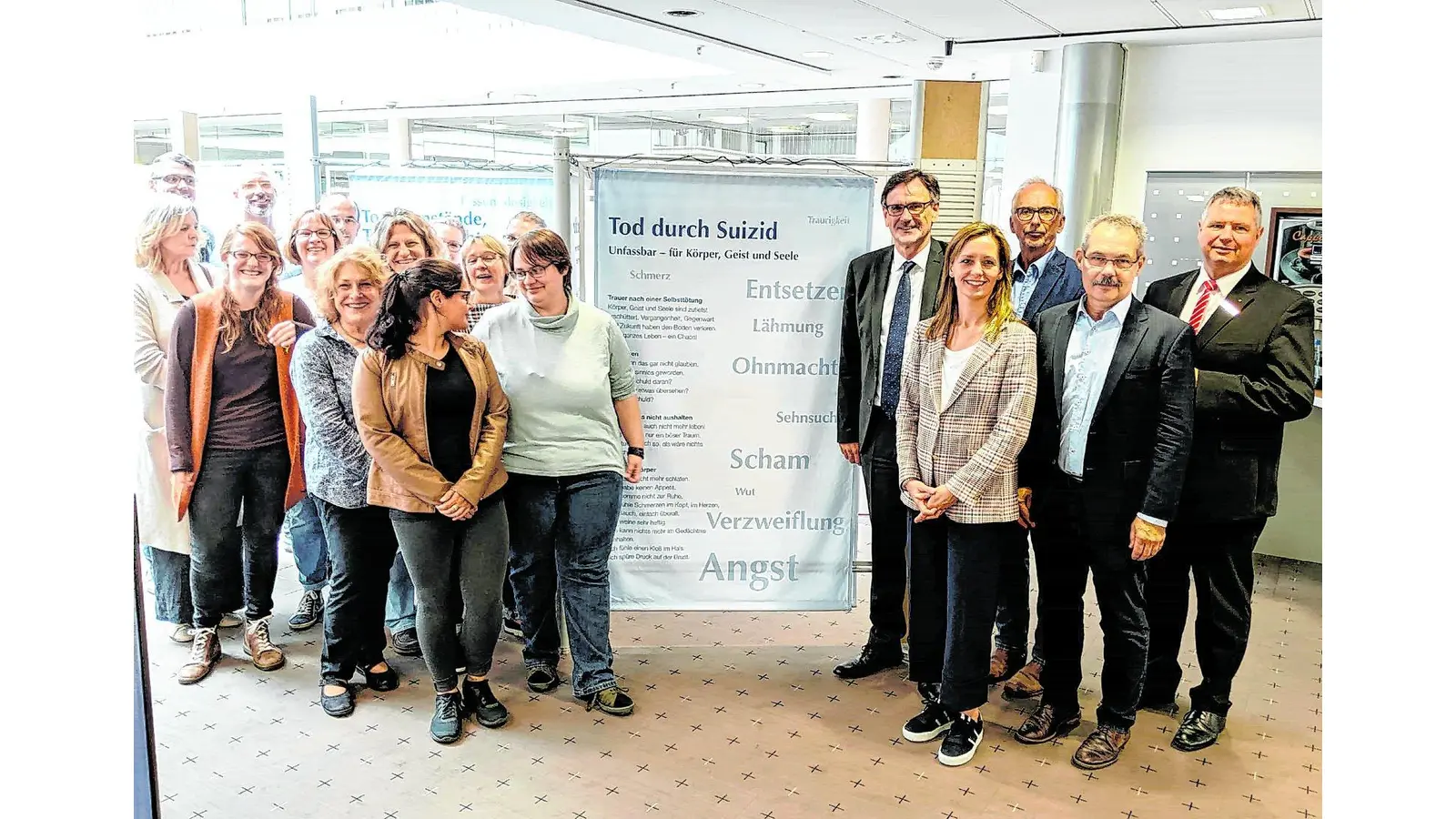 Gegen die Mauer des Schweigens (Foto: km)