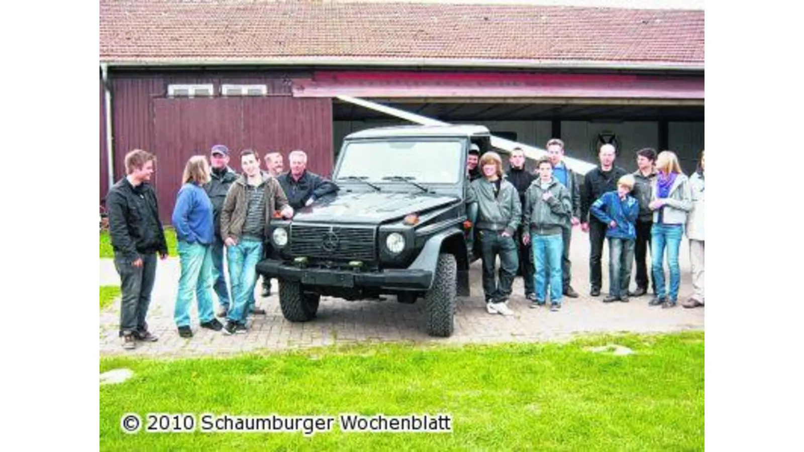 Daimler spendiert Fahrzeug (Foto: hb)