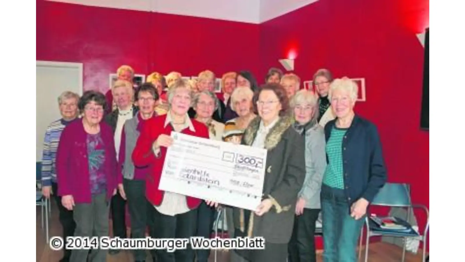MGH-Chor unterstützt Kinder in Rumänien mit einer Spende (Foto: ag)