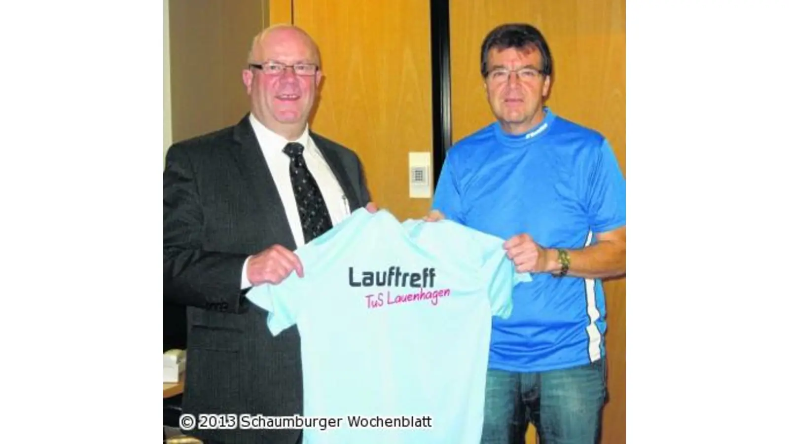 Volksbank und Tretlager sorgen für ein neues Outfit (Foto: wtz)