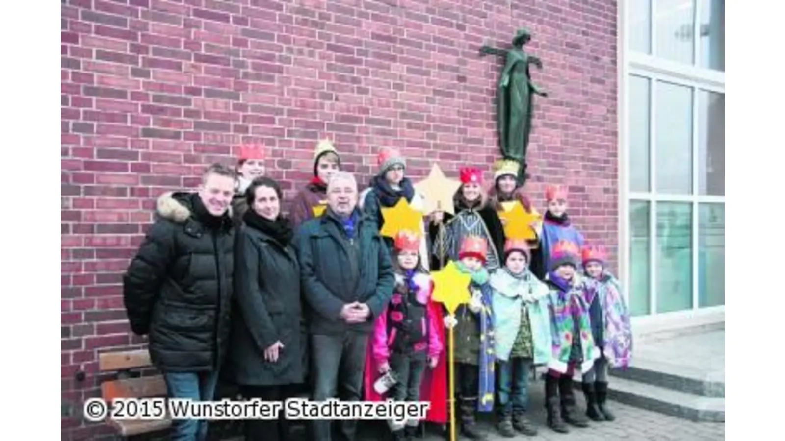 Sternsinger auf Sigmundshall (Foto: gi)