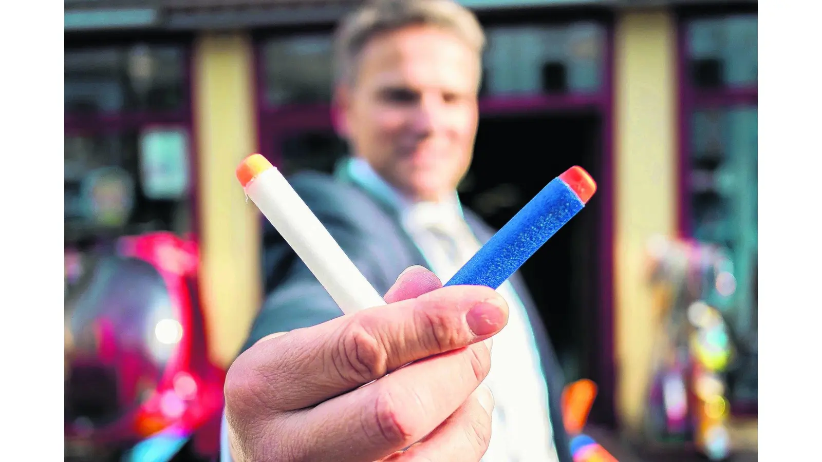 Räuber und Gendarm mit Blastern und Aliens (Foto: tr)