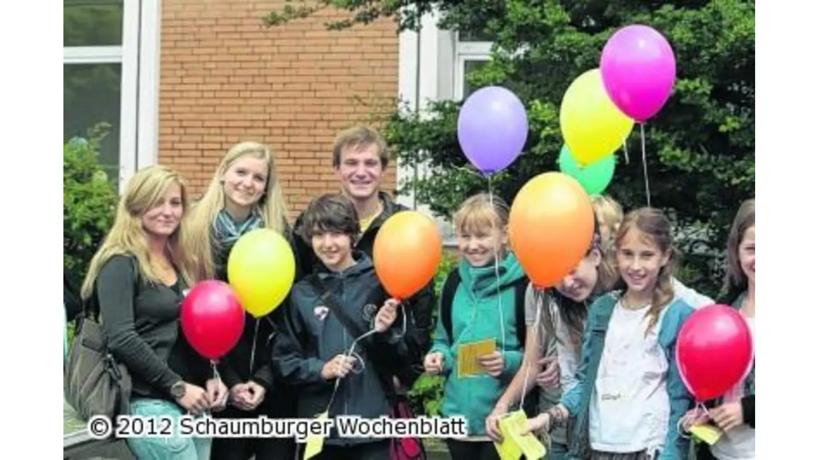 Kleine Denker gehen mal ganz hoch hinaus (Foto: em)