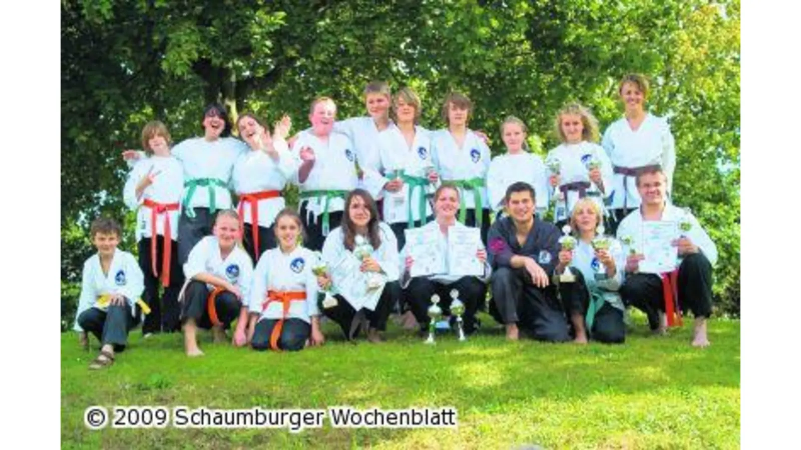 Budo SV holt Silber-Pokal für zweitbeste Teamleistung (Foto: ste)
