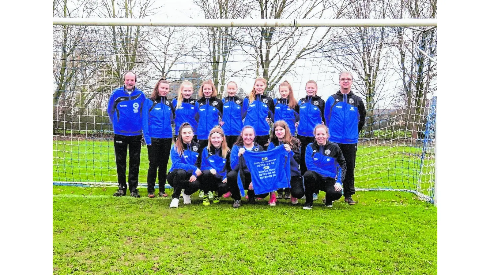 Trainingsanzüge für B-Juniorinnen (Foto: red)