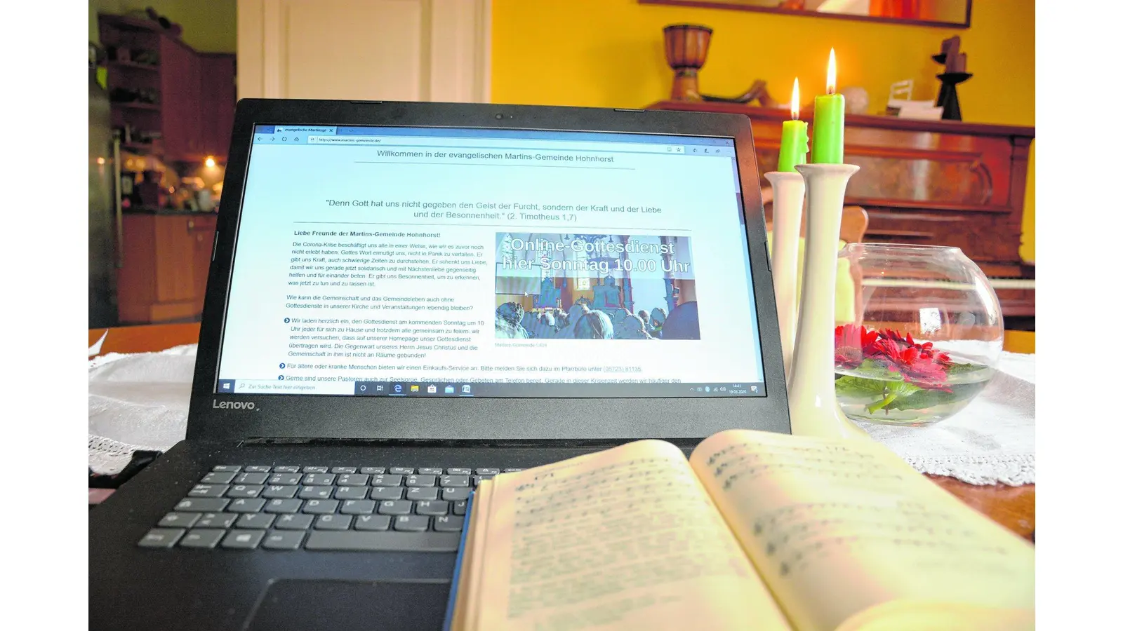 Gottesdienst online und eine Fotoaktion (Foto: red)