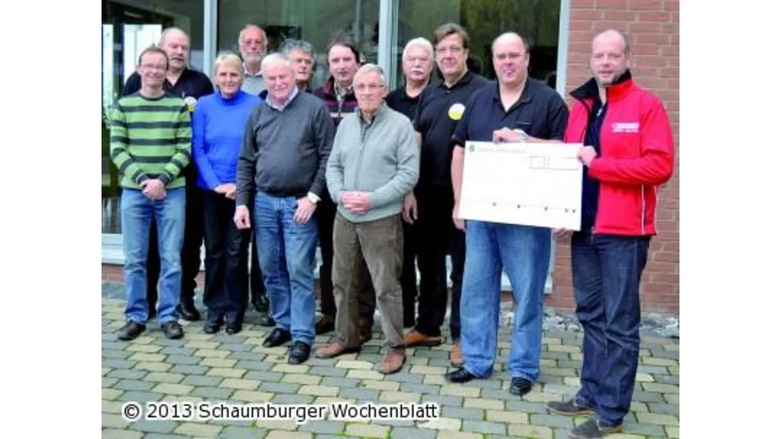 500 Euro für die Steiger-Stiftung (Foto: pp)